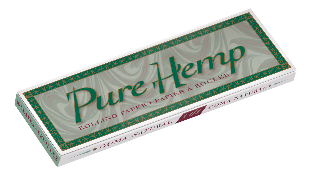 Pure Hemp Rolling Papers Classic 1 1/4 Size (50 leaves)