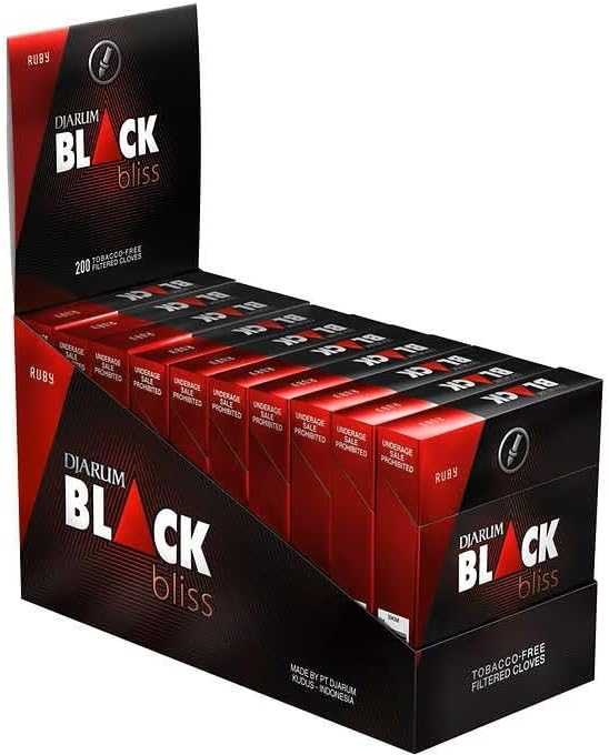 Djarum Herbal Cigarettes Black Ruby (20 Cigarettes)