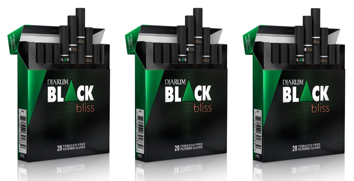 Djarum Herbal Cigarettes Black Emerald (20 Cigarettes)
