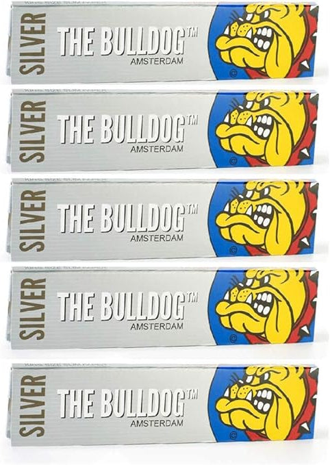 Bulldog Rolling Papers Silver King Size 110mm (32 Leaves)