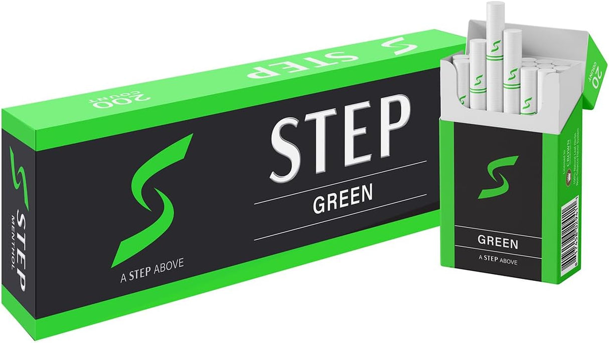 Step Green Herbal Cigarettes 20 Cigarettes