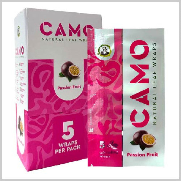 Camo Herbal Wraps Passion Fruit 5ct