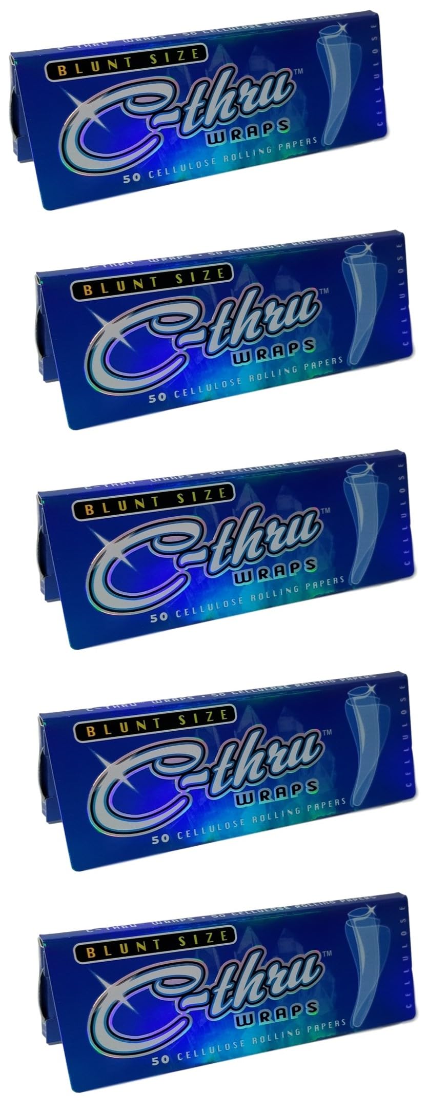 C-Thru Clear Rolling Papers King Size (50 leaves)