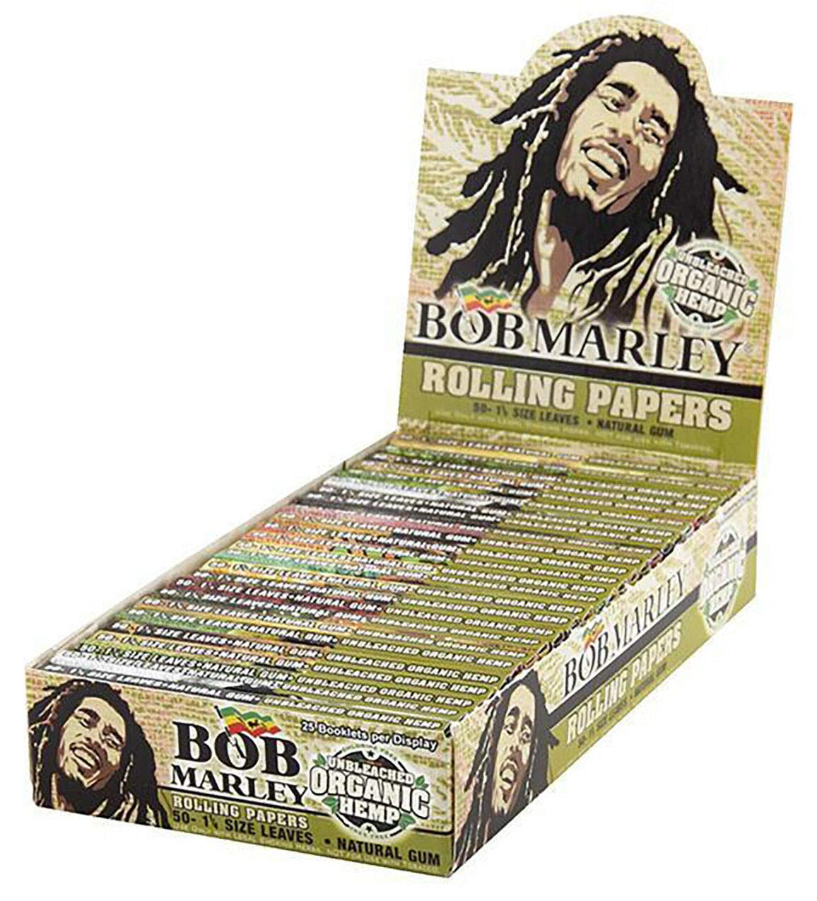 Bob Marley Rolling Papers Unbleached Organic 1 1/4 (50 leaves)