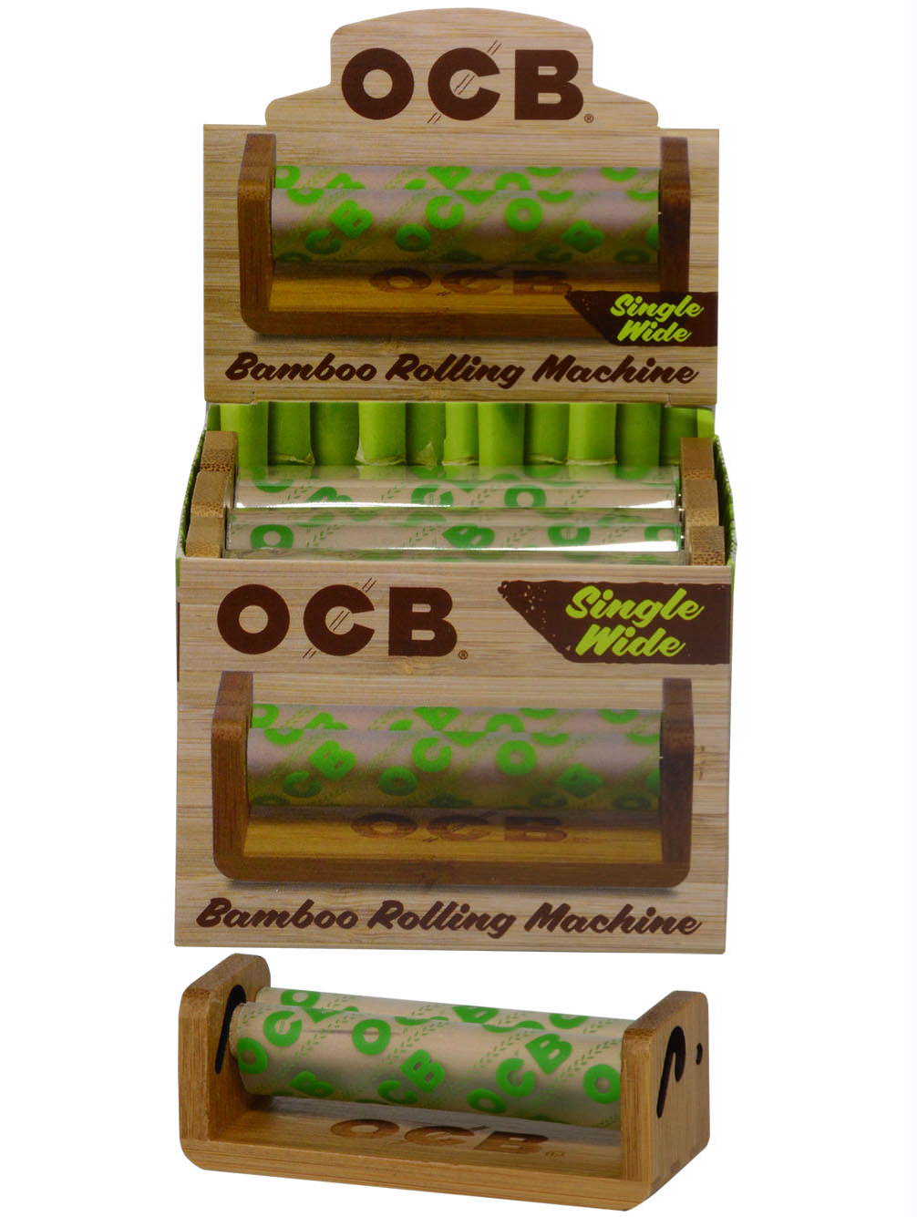 OCB Bamboo Rolling Machine Single Wide (70mm)