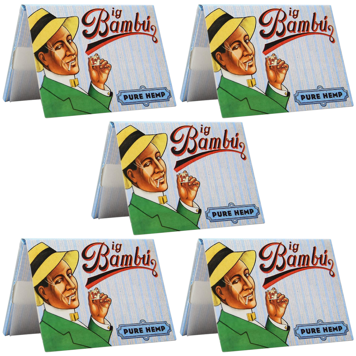 Bambu Rolling Papers Big Pure Hemp (33 Leaves)