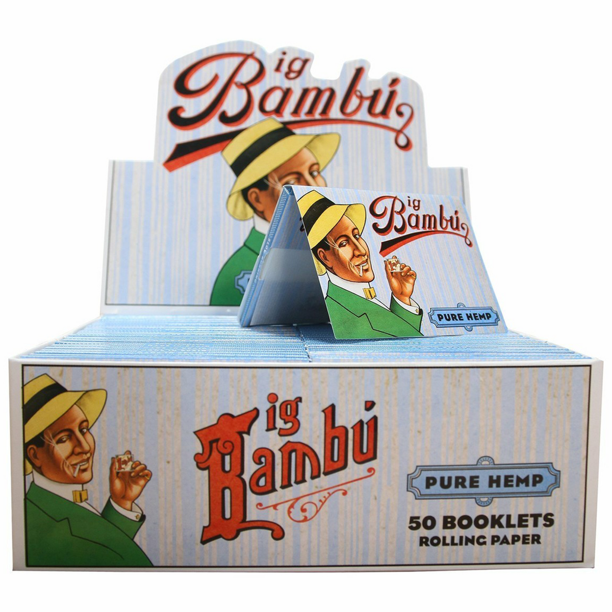 Bambu Rolling Papers Big Pure Hemp (33 Leaves)