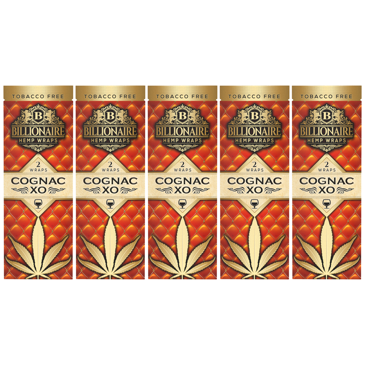 Billionaire Hemp Wraps Cognac XO 2ct