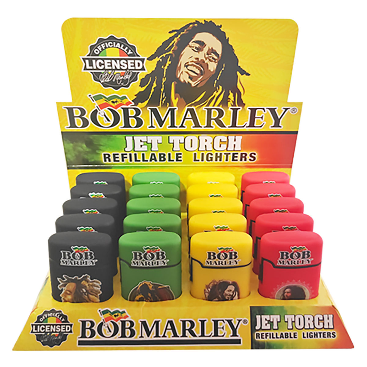 Bob Marley Flip Style Torch Lighter