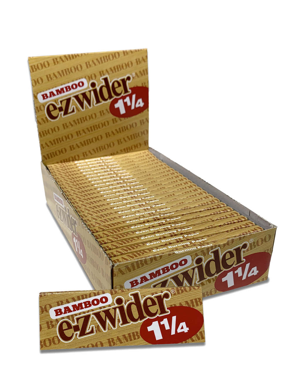 E-Z Wider Rolling Papers Bamboo 1 1/4 (24 Leaves)