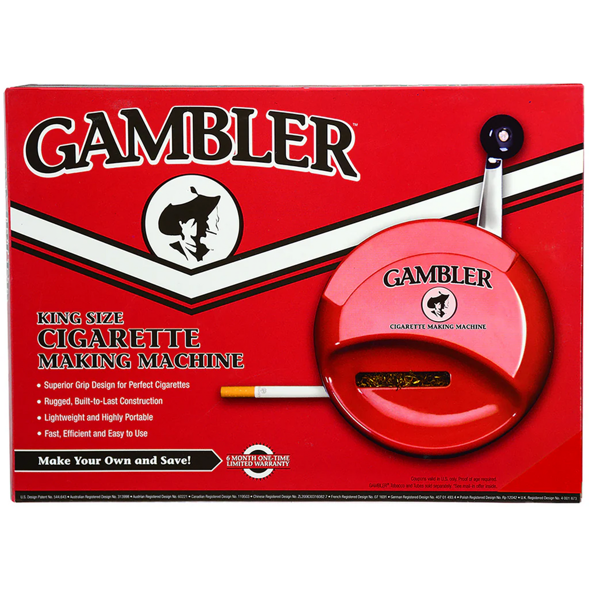 Gambler Rolling Machine Tabletop