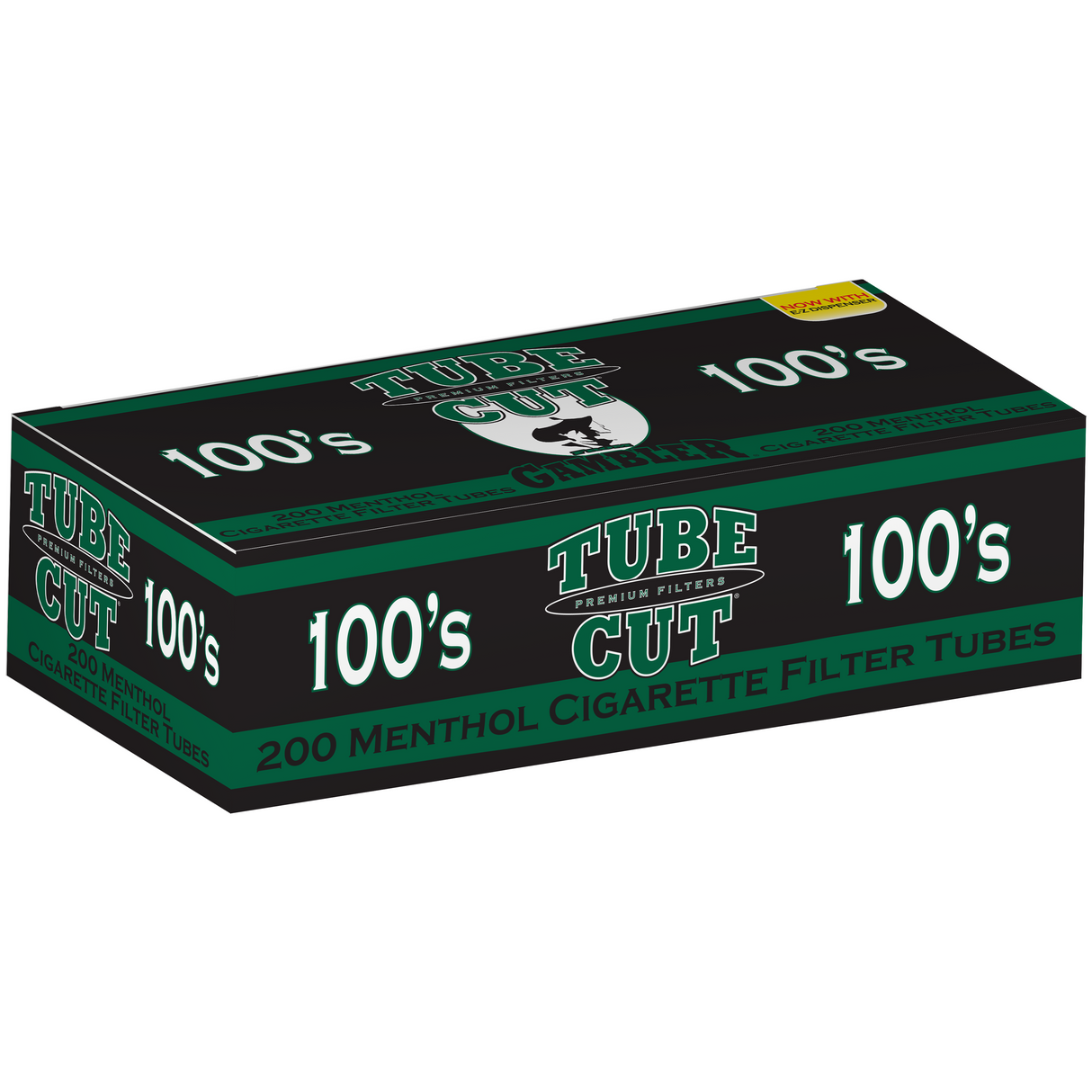 Gambler Tube Cut Cigarette Tubes Menthol 100mm