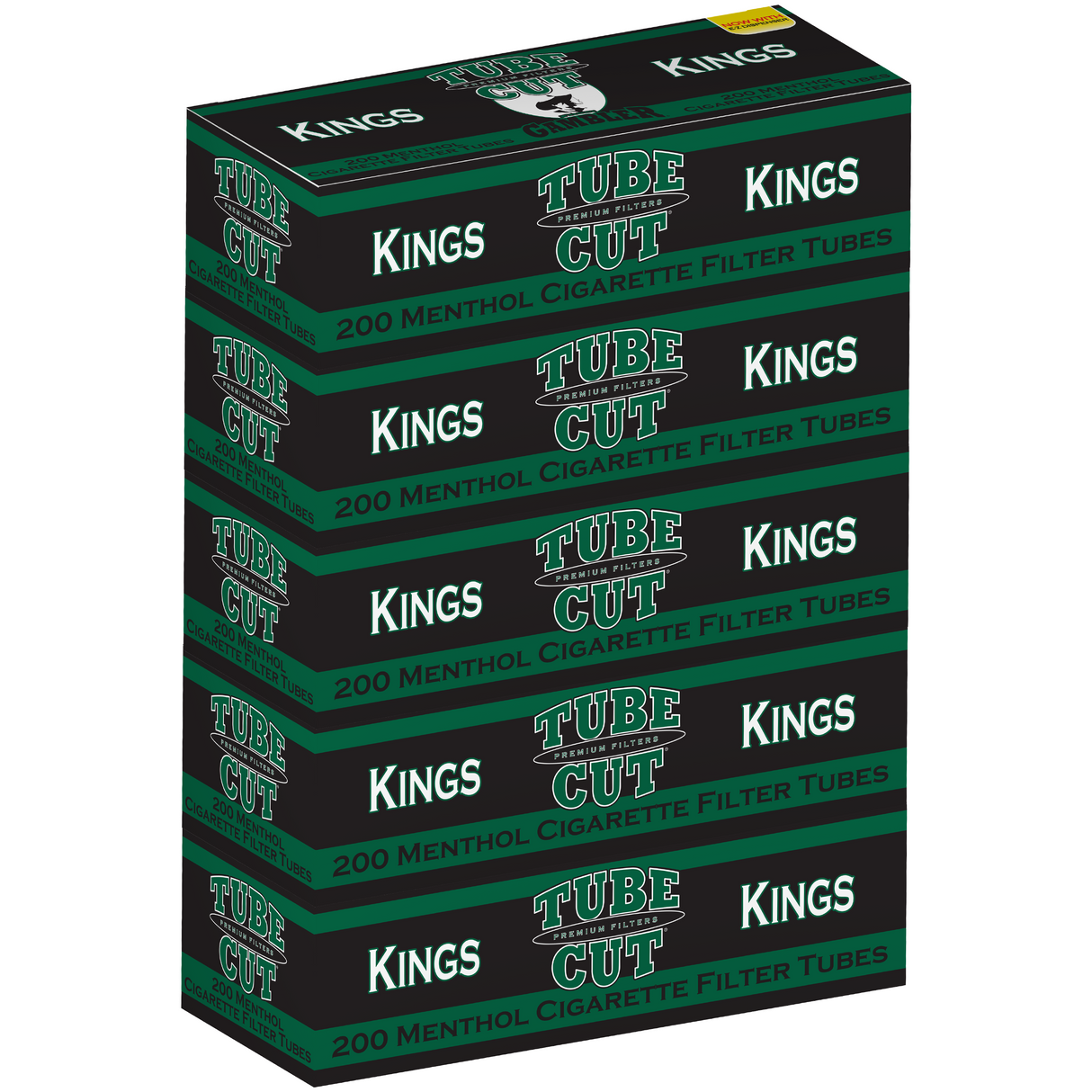 Gambler Tube Cut Cigarette Tubes Menthol King Size