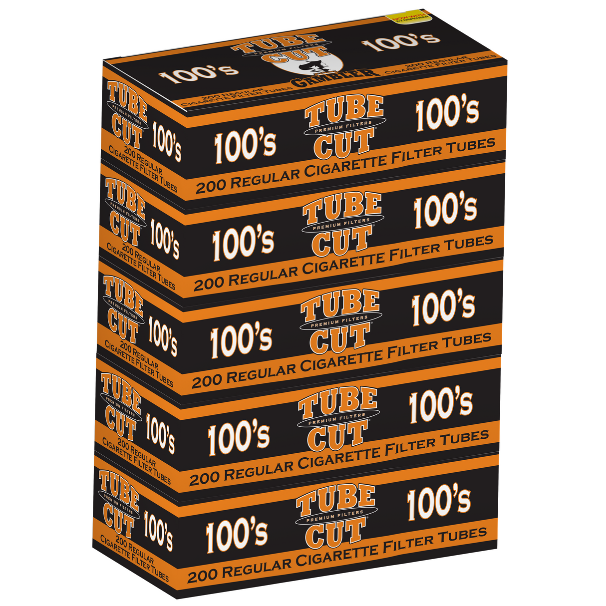 Gambler Tube Cut Cigarette Tubes Full Flavor 100mm