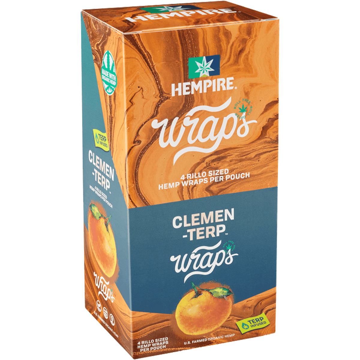 Hempire Hemp Wraps Clemen-Terp 4ct