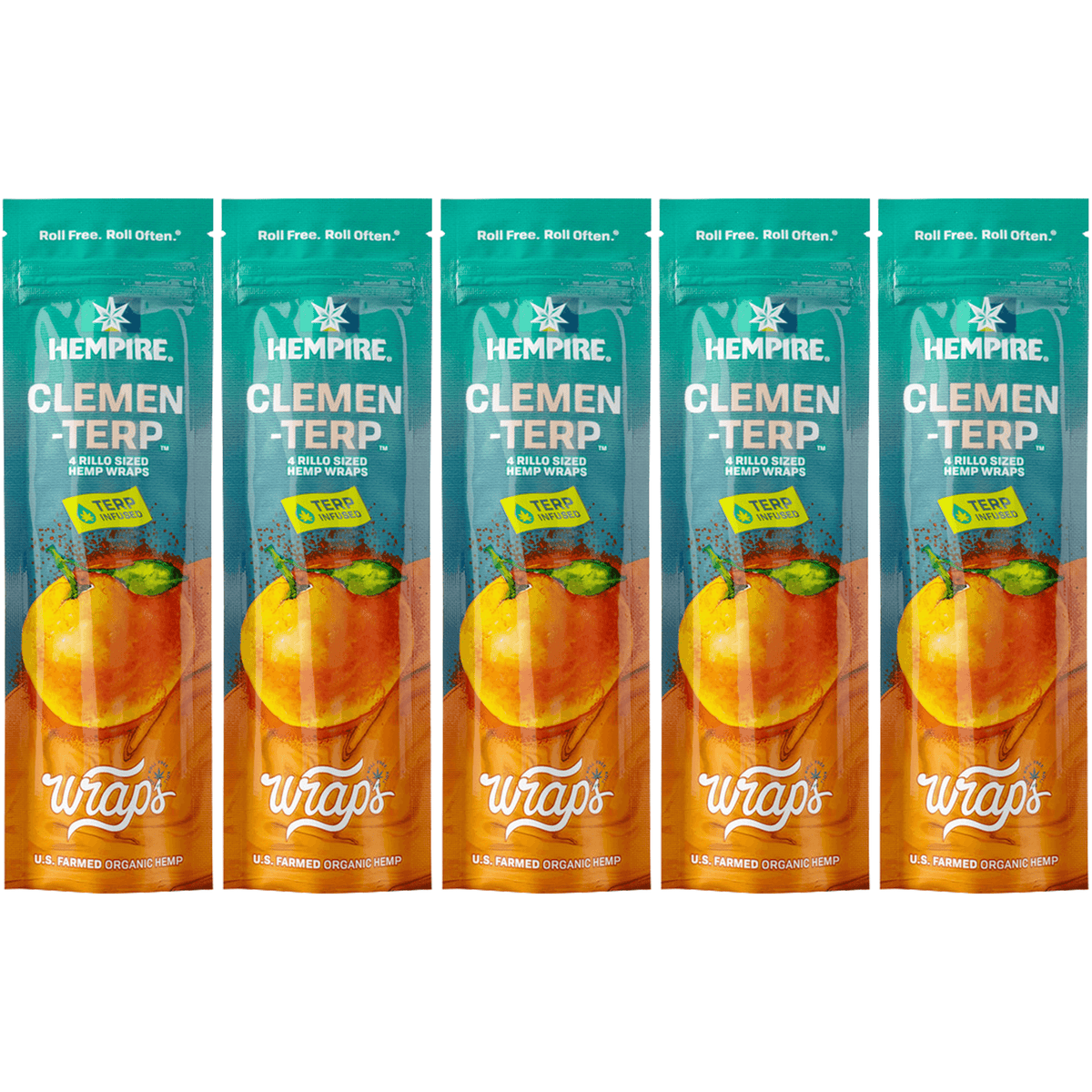 Hempire Hemp Wraps Clemen-Terp 4ct