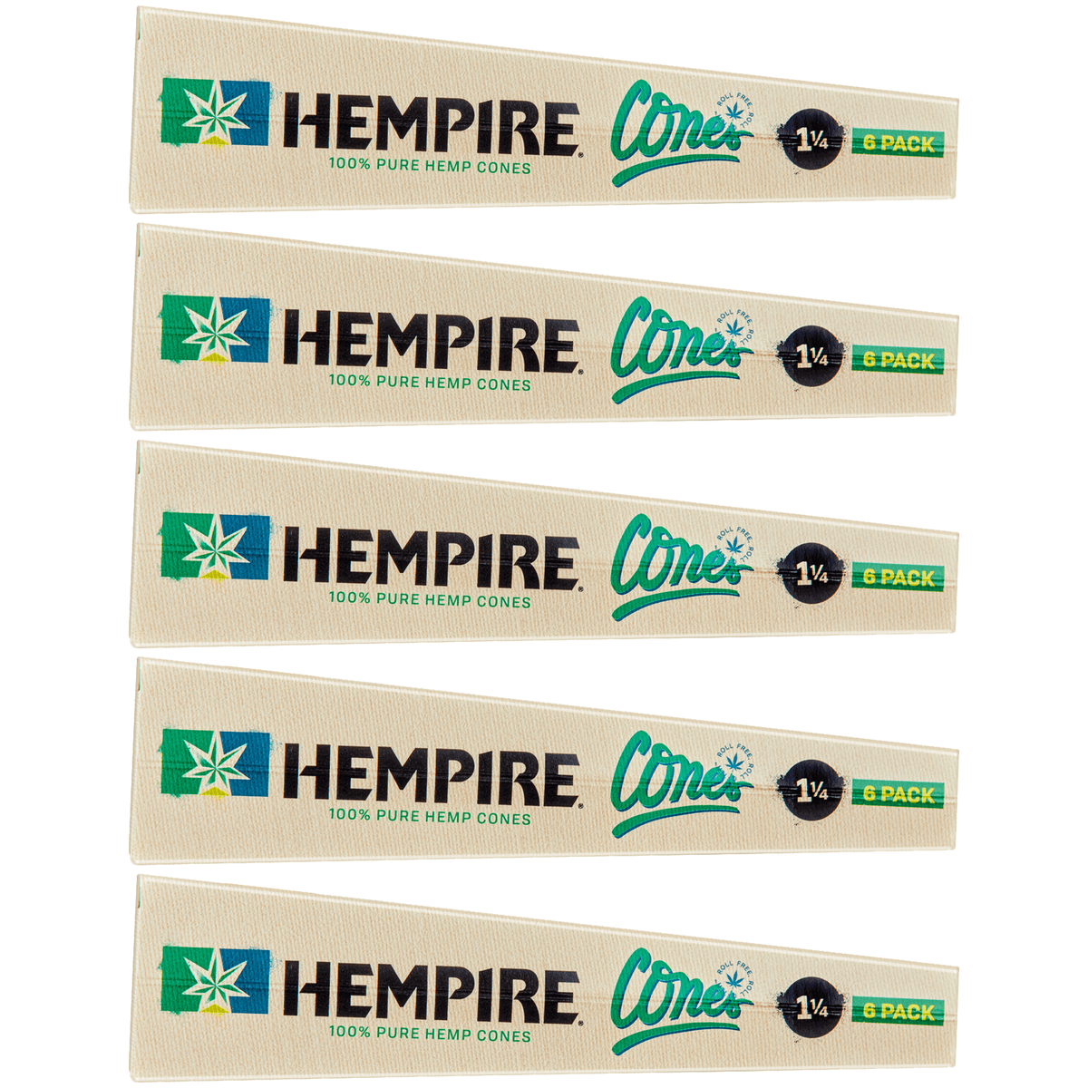 Hempire Cones 1 1/4 6ct