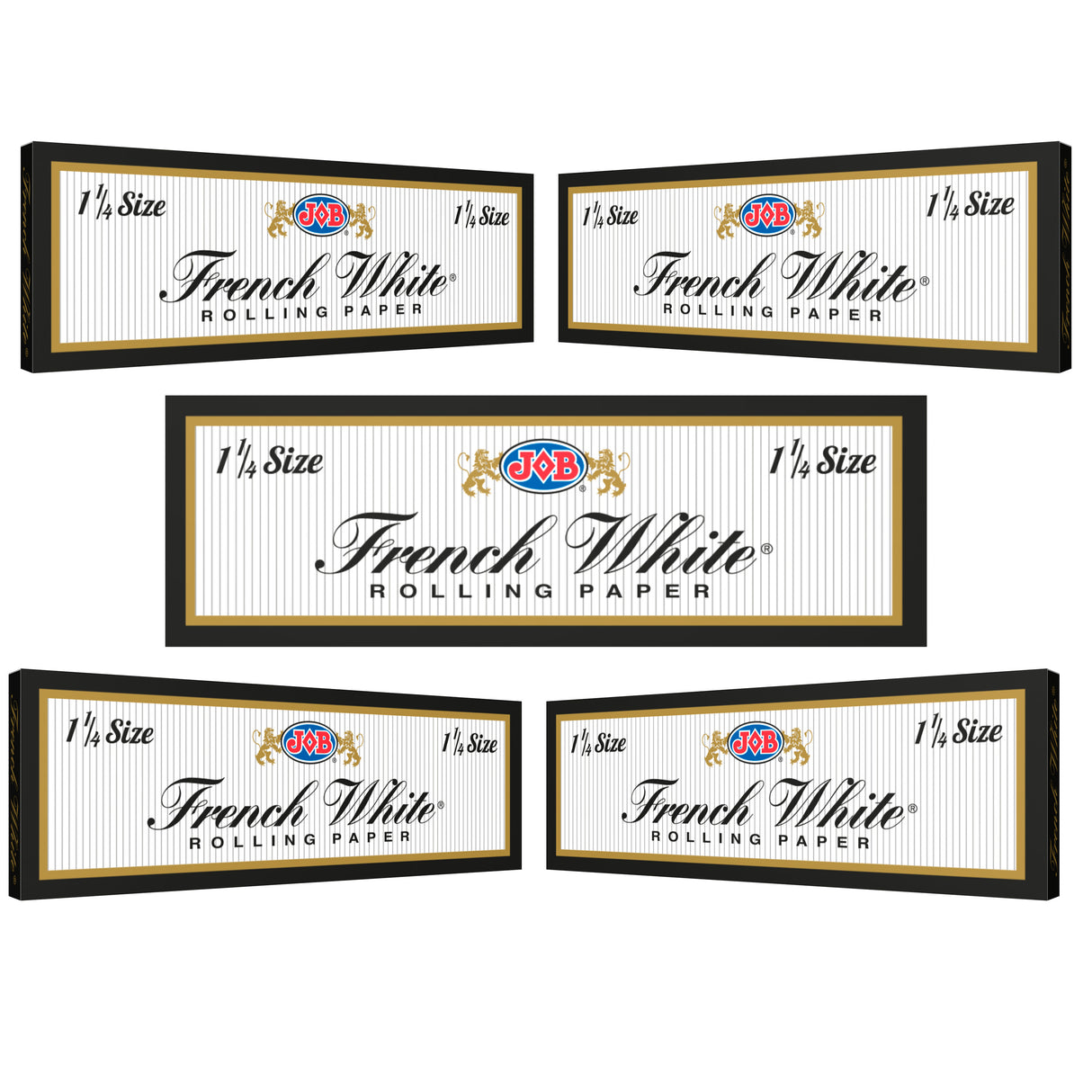 JOB Rolling Papers French White 1 1/4 (24 Leaves)