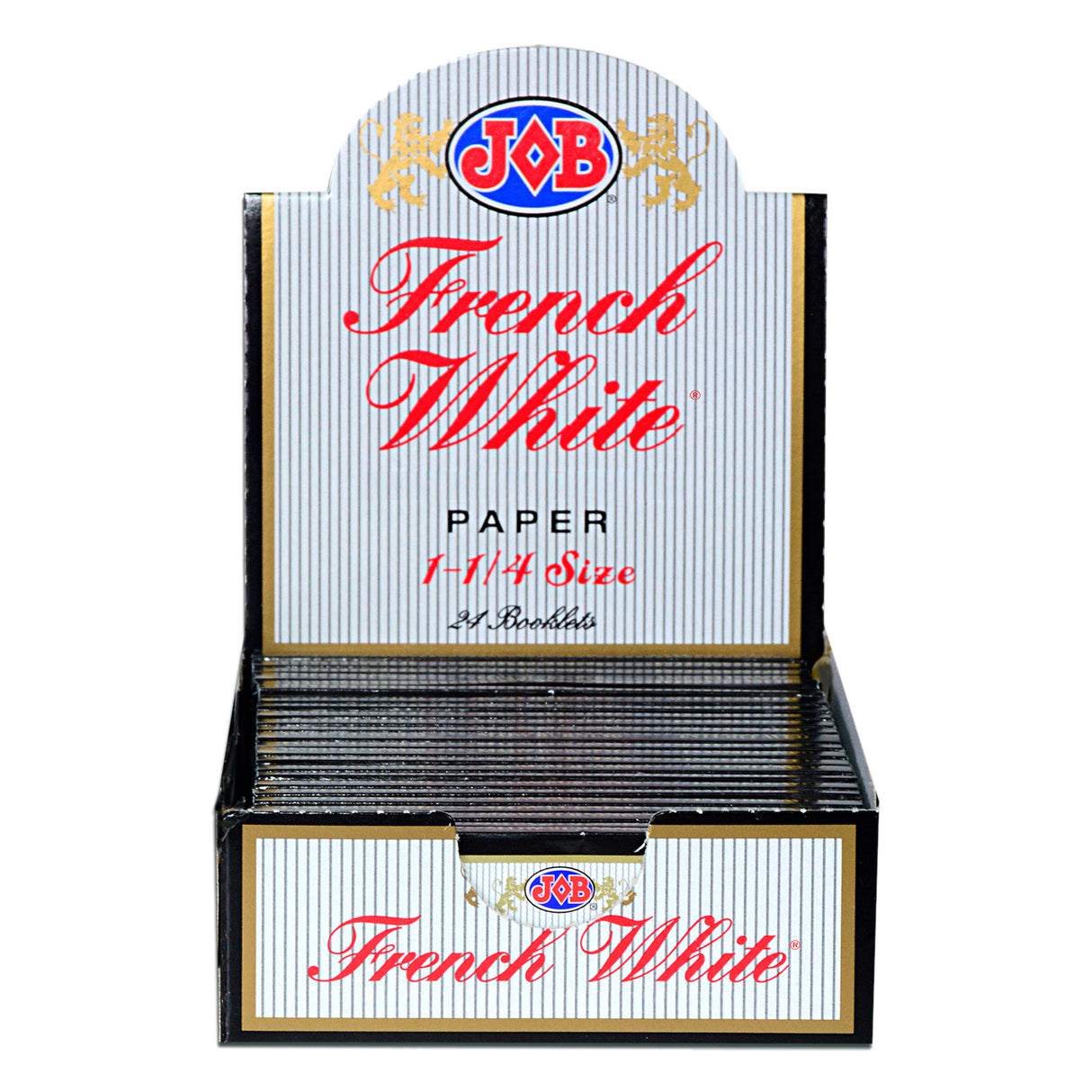 JOB Rolling Papers French White 1 1/4 (24 Leaves)