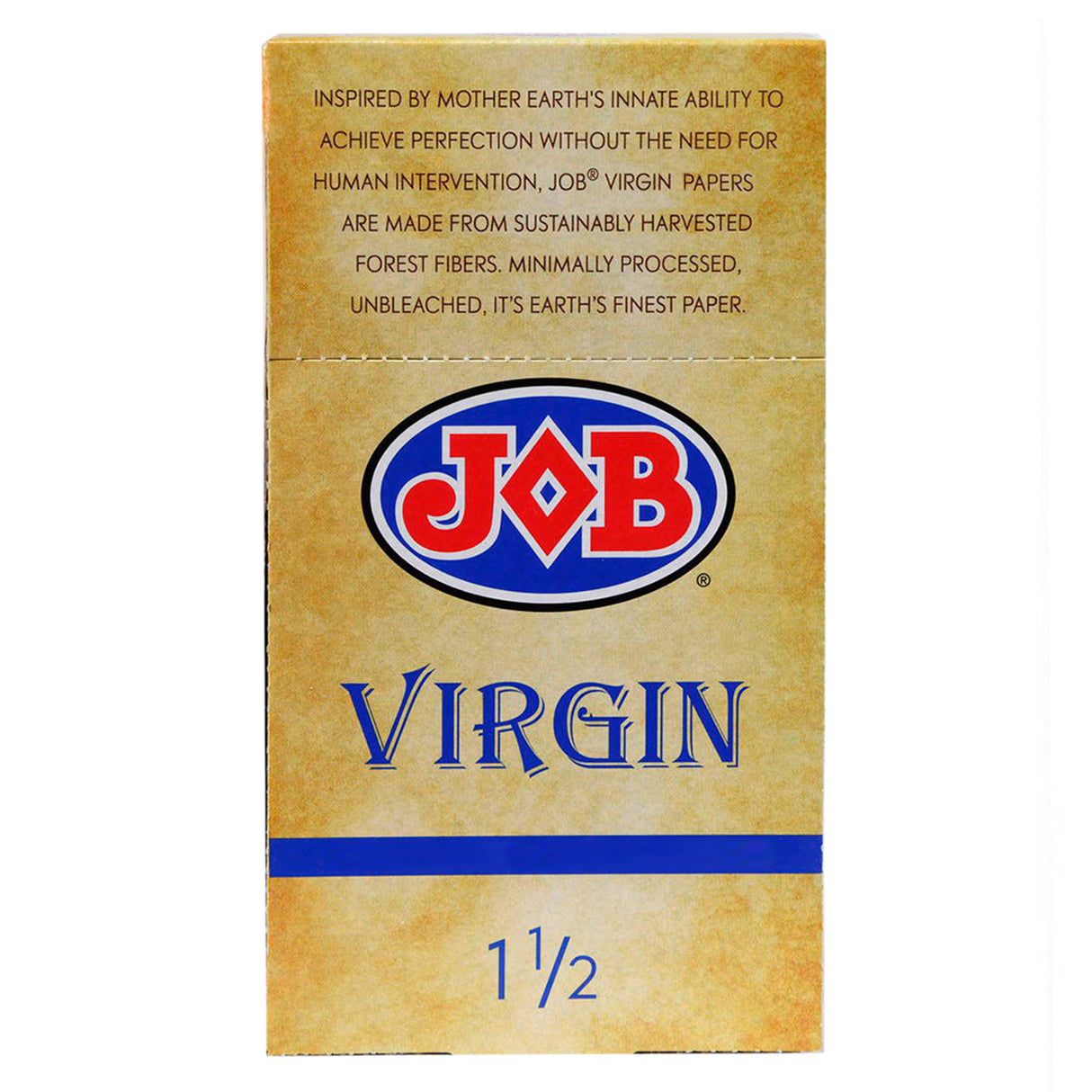 JOB Rolling Papers Virgin 1 1/2 (24 Leaves)