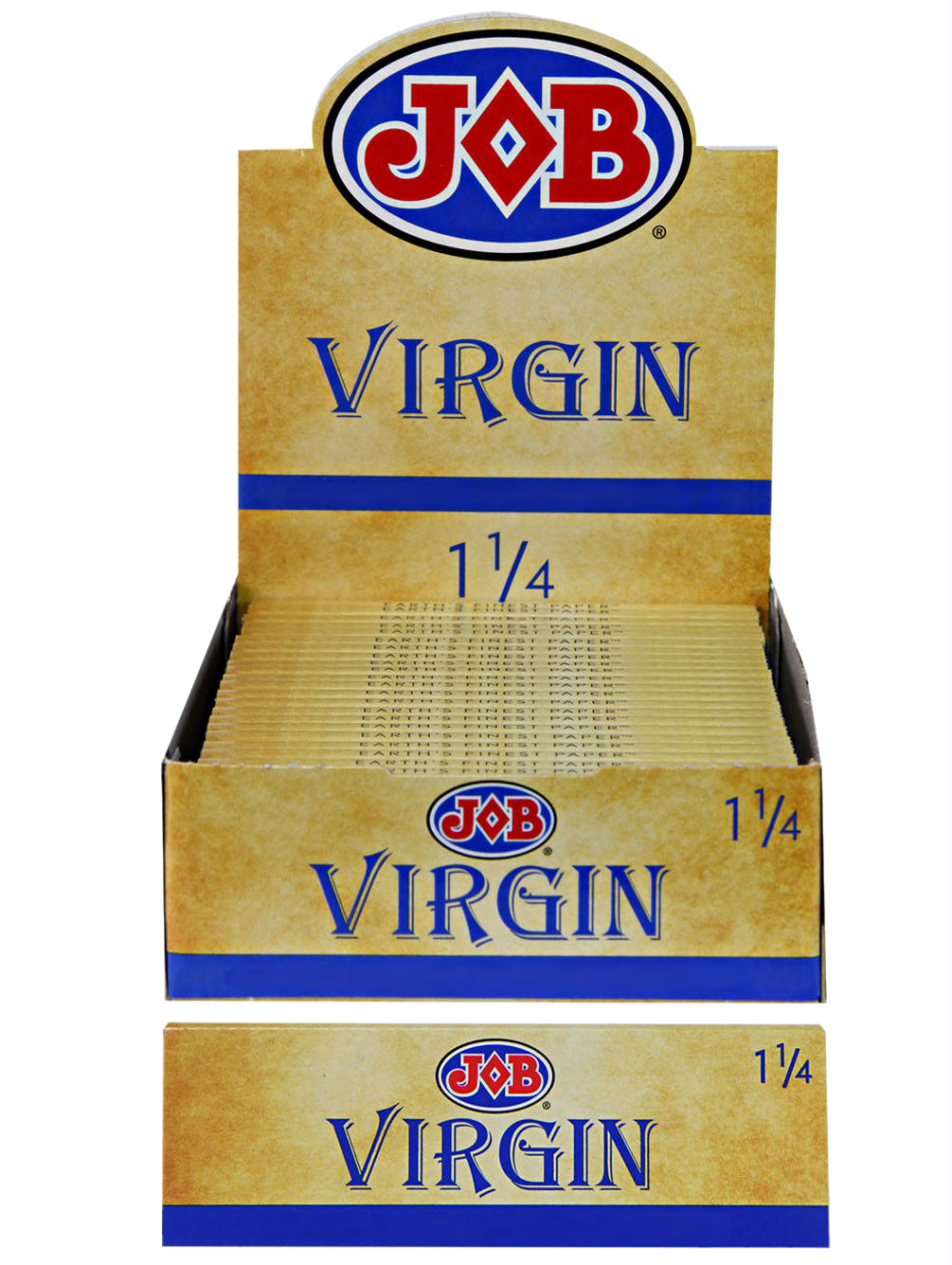 JOB Rolling Papers Virgin 1 1/4 (50 Leaves)