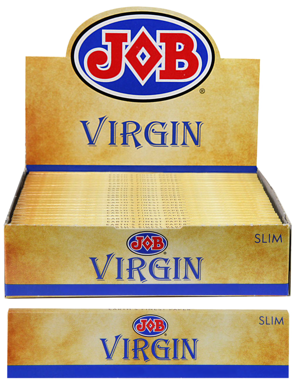 JOB Rolling Papers Virgin Slim Size (24 Leaves)
