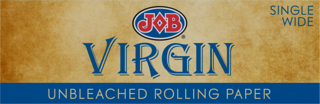 JOB Rolling Papers Virgin Single Wide (50 Leaves)