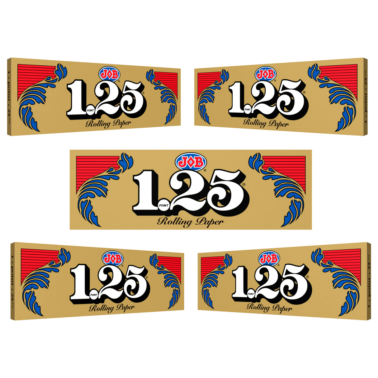 JOB Rolling Papers Gold 1.25 (24 Leaves)