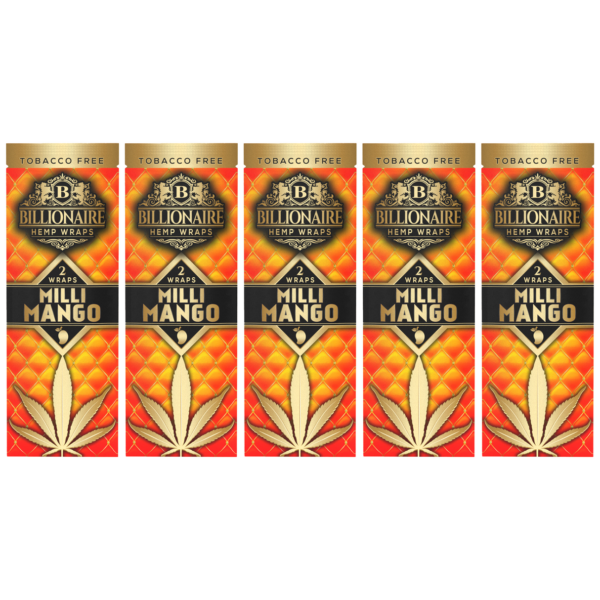 Billionaire Hemp Wraps Milli Mango 2ct