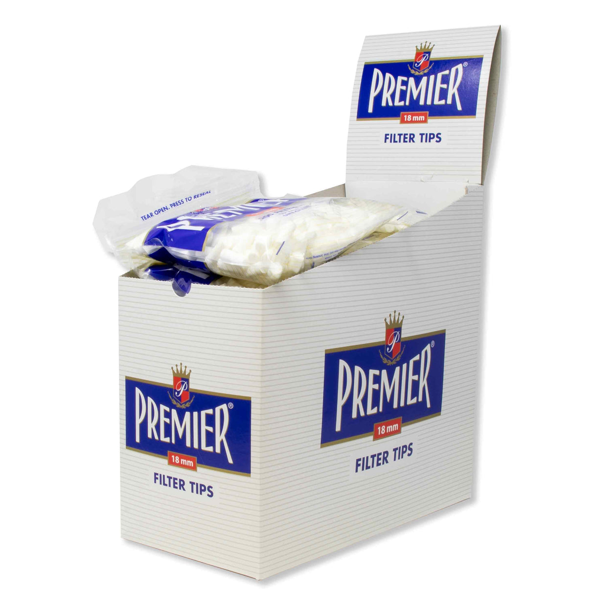 Premier Filters King Size 18mm 200ct