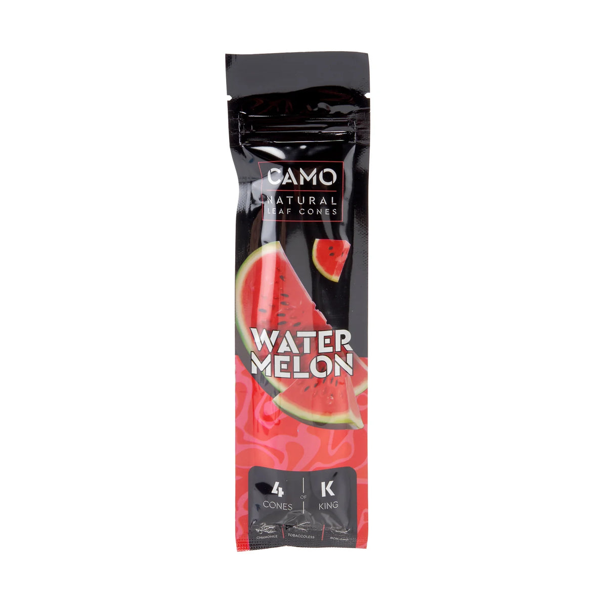 Camo Cones Watermelon King Size (4 Cones Per Pouch)