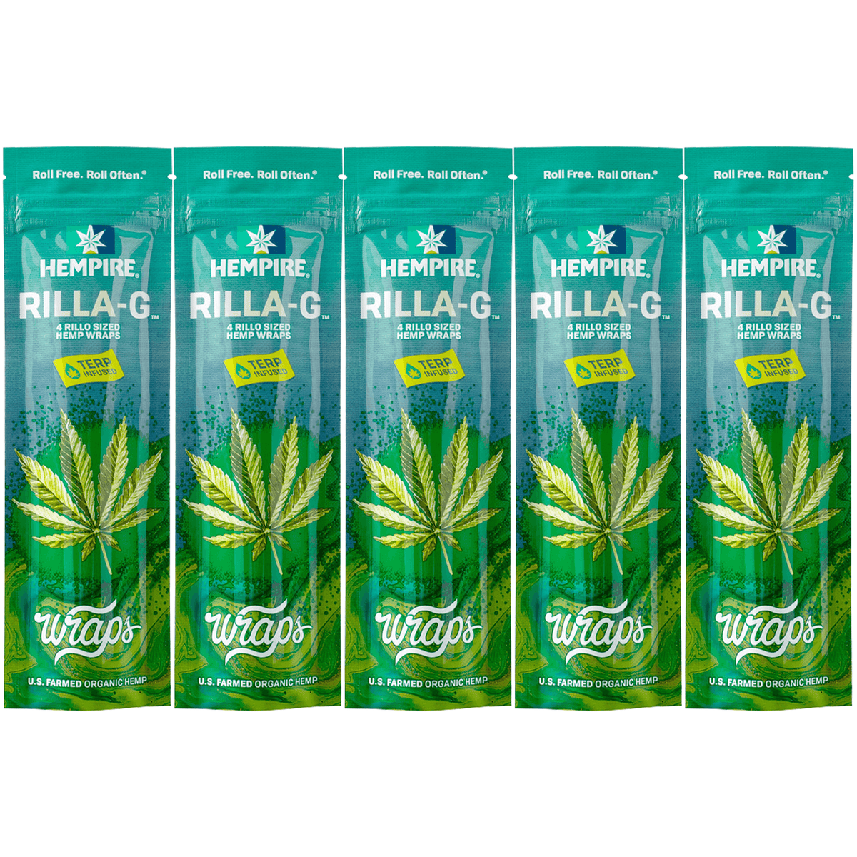 Hempire Hemp Wraps Rilla-G 4ct