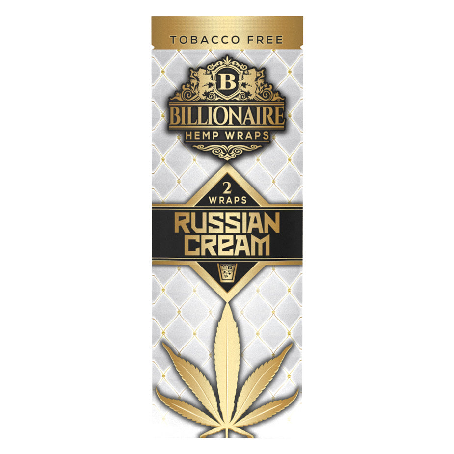 Billionaire Hemp Wraps Russian Cream 2ct