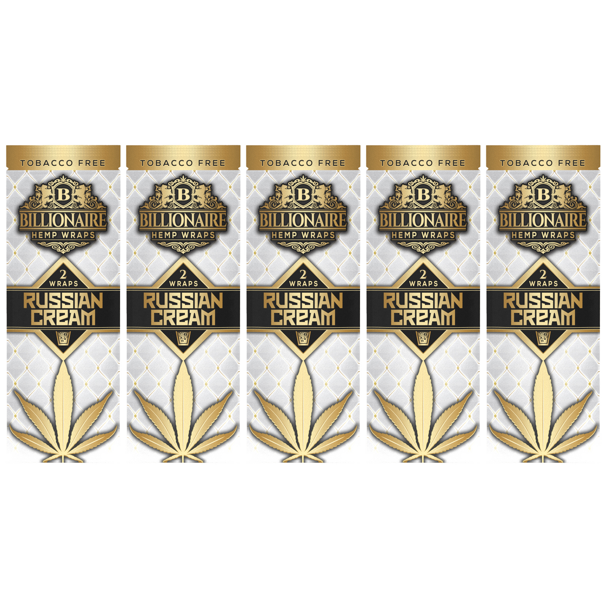 Billionaire Hemp Wraps Russian Cream 2ct