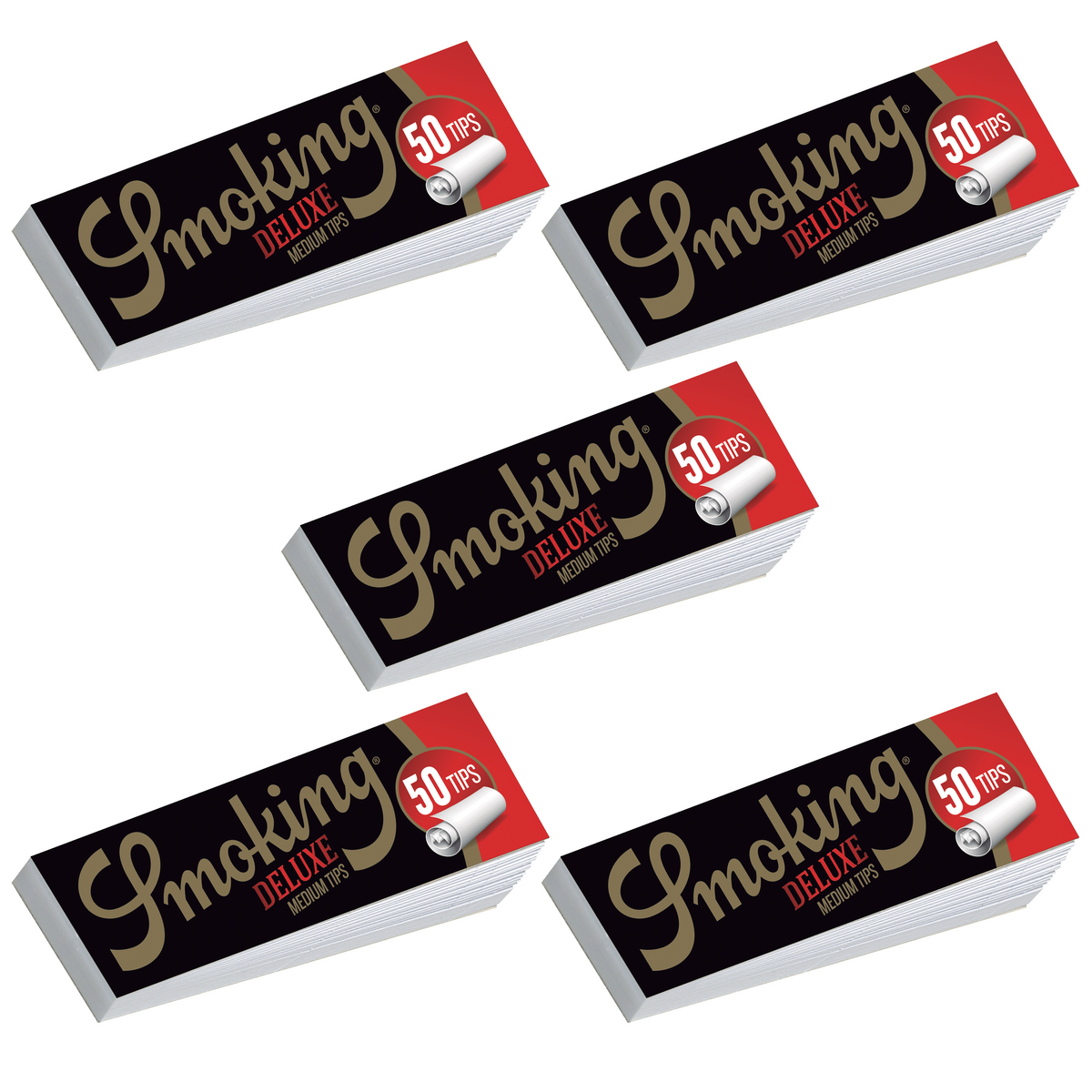 Smoking Brand Deluxe Tips 1 1/4 (Medium)