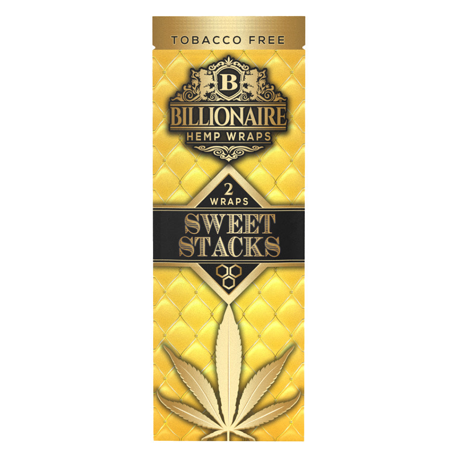 Billionaire Hemp Wraps Sweet Stacks 2ct