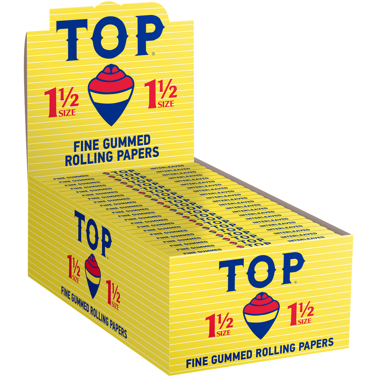 TOP Rolling Papers 1 1/2 (24 Leaves)