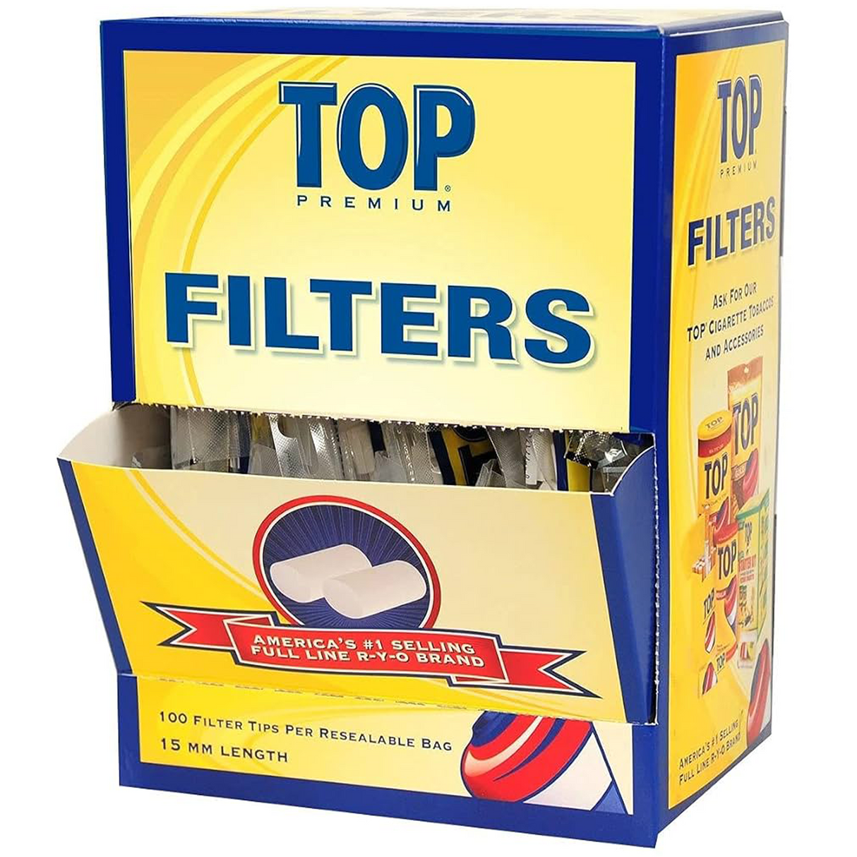 Top Filter 15mm 100ct