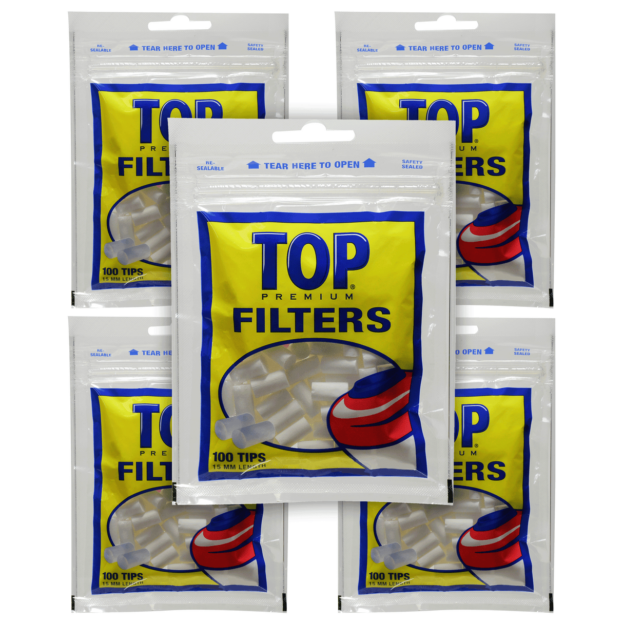 Top Filter 15mm 100ct