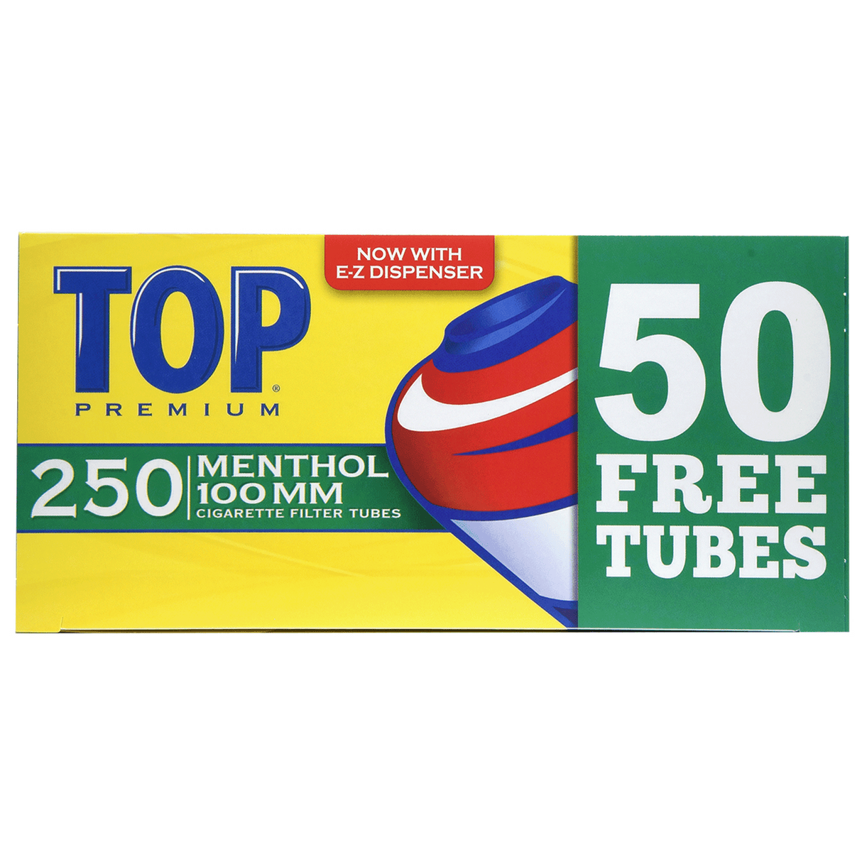 Top Tubes Menthol 100mm
