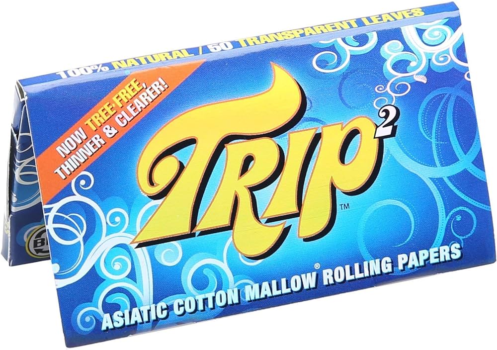 Trip Clear Rolling Papers 1 1/4 Size (50 leaves)