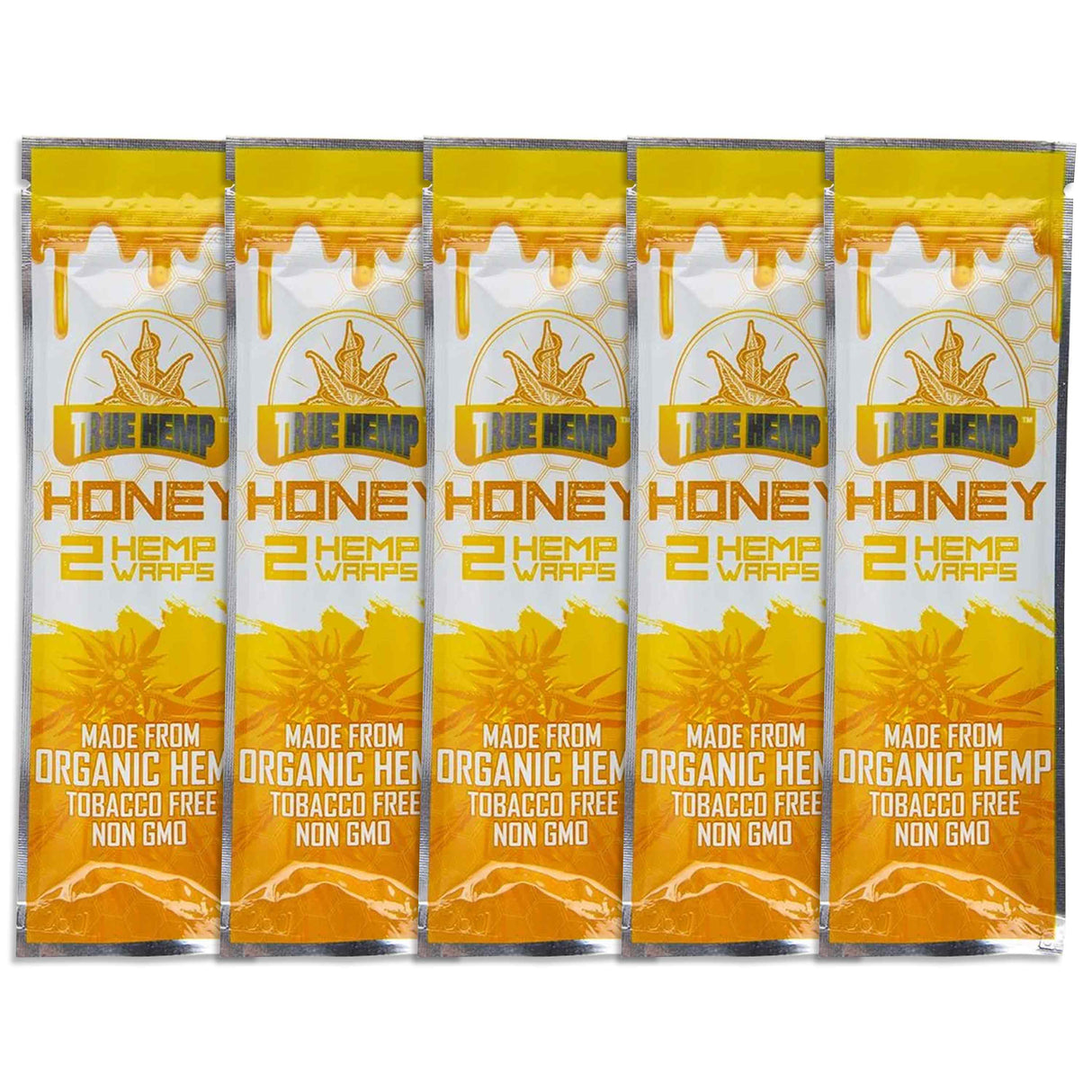True Hemp Wraps Honey (2 Wraps Per Pouch)