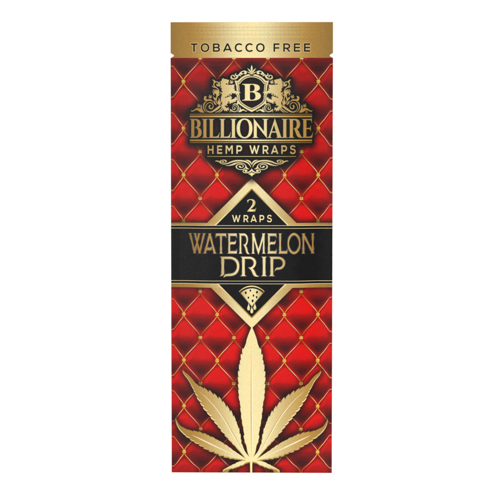 Billionaire Hemp Wraps Watermelon Drip 2ct