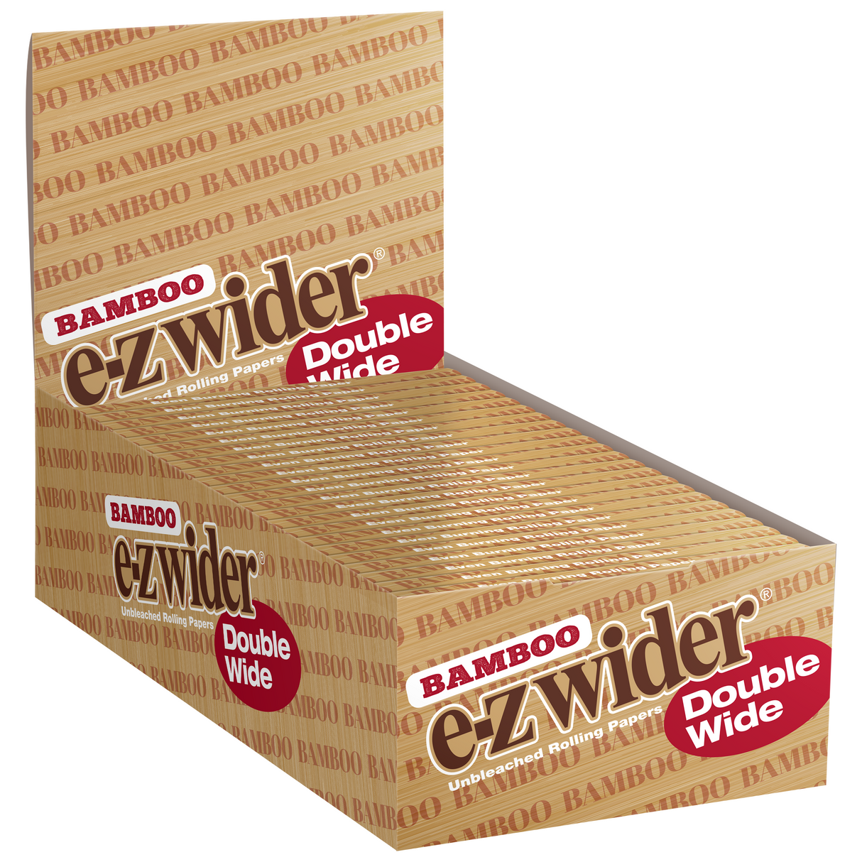 E-Z Wider Rolling Papers Bamboo Double Wide (24 Leaves)