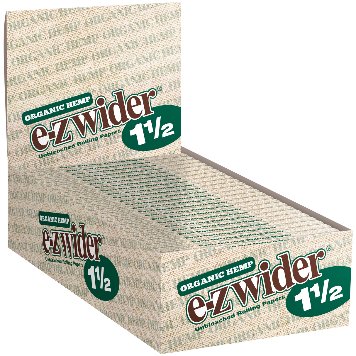 E-Z Wider Rolling Papers Organic 1 1/2 (24 Leaves)