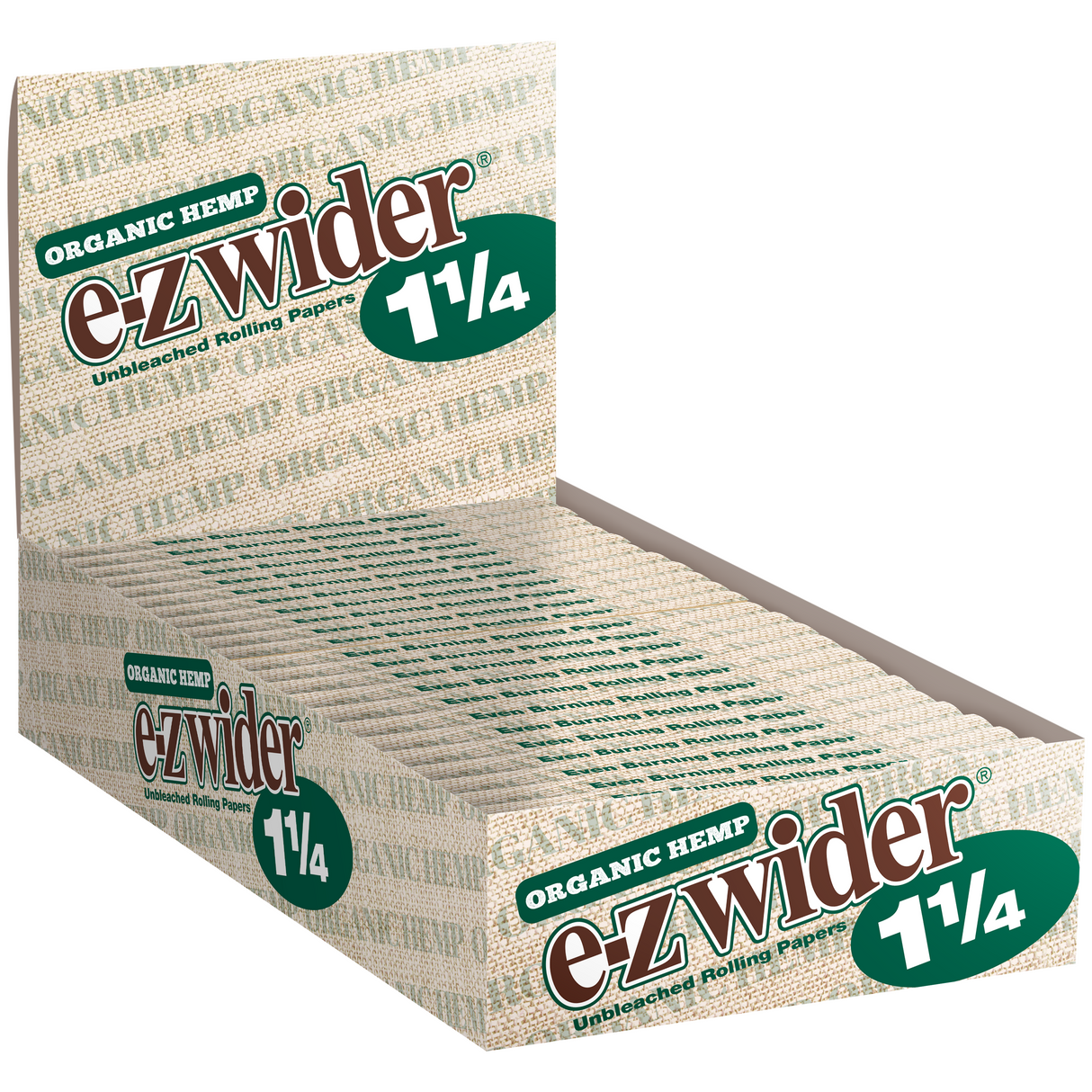 E-Z Wider Rolling Papers Organic 1 1/4 (24 Leaves)