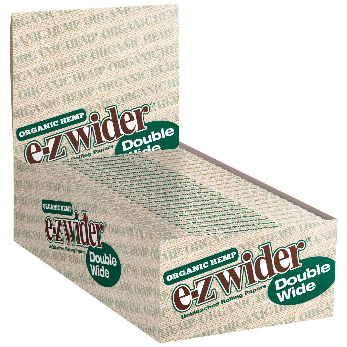 E-Z Wider Rolling Papers Organic Double Wide (24 Leaves)