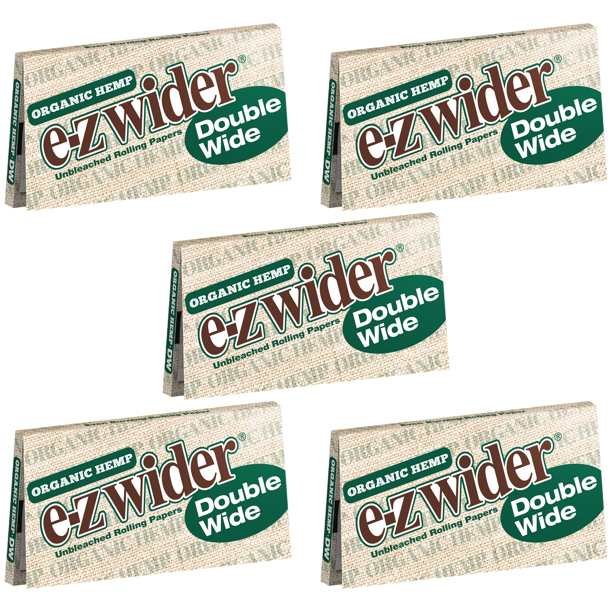E-Z Wider Rolling Papers Organic Double Wide (24 Leaves)