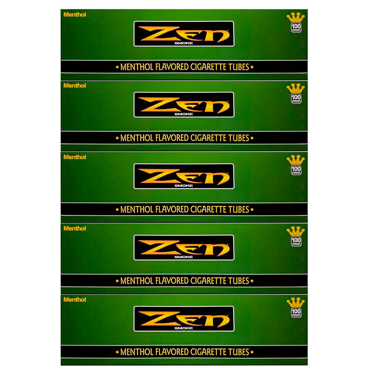 Zen Cigarette Tubes Menthol 100mm 200 Tubes