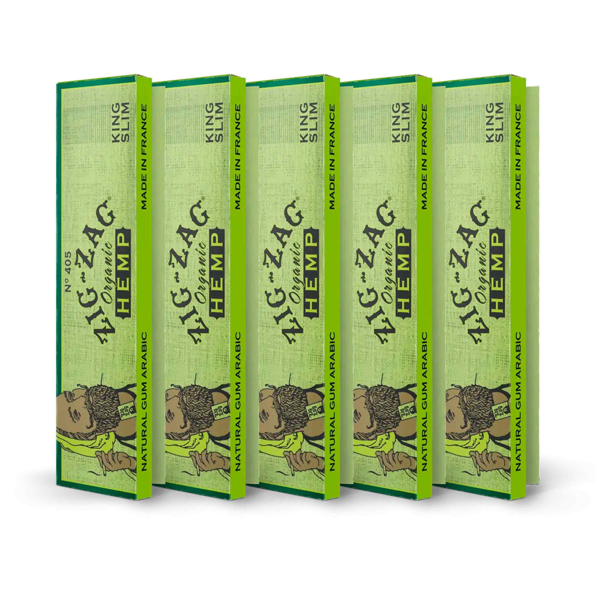 Zig-Zag Rolling Papers Organic Hemp King Size (32 Leaves)